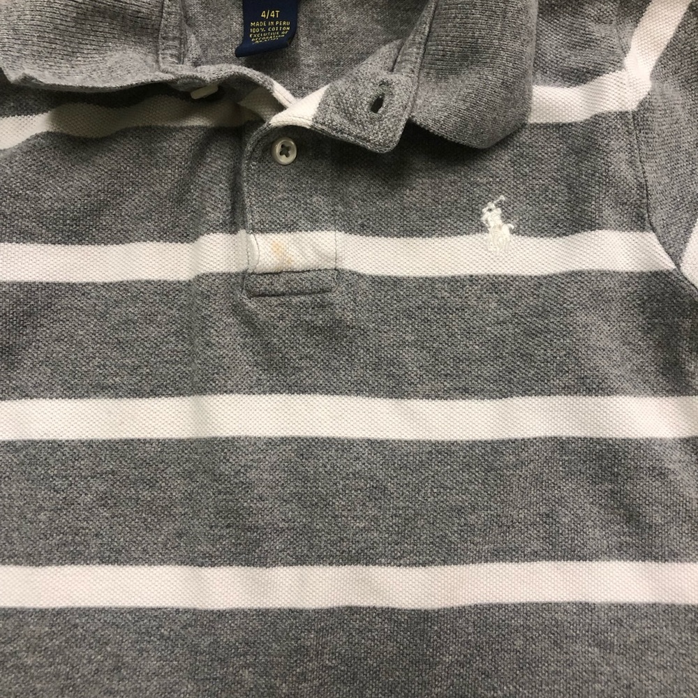 Polo short sleeve size 4t